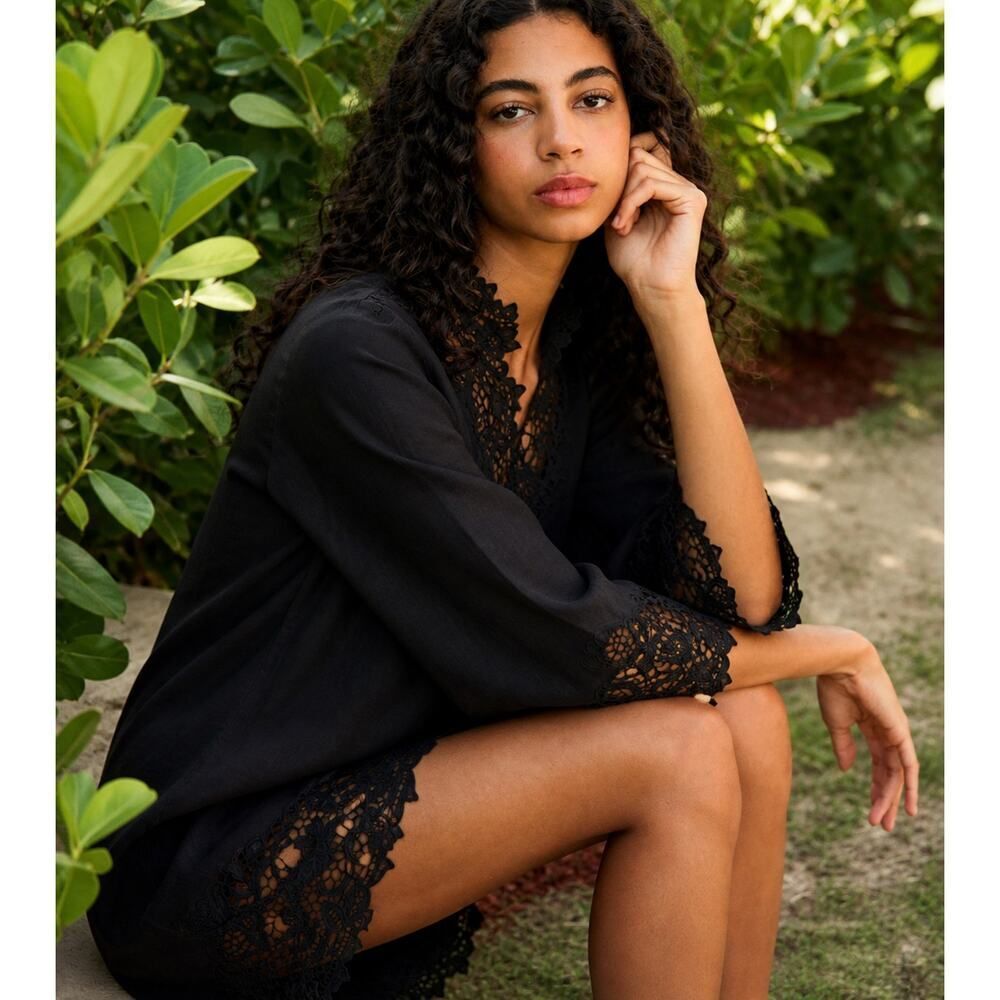 Doen roselie tunic black XS